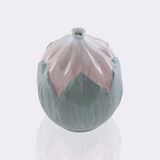 An Art Nouveau Vase with Leaf Relief - image 2