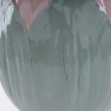 An Art Nouveau Vase with Leaf Relief - image 3