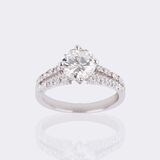 Solitaire Diamond Ring - image 3
