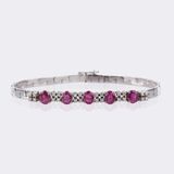 Rubin Diamant Armband - Bild 1
