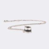 Three 'Love Diamond Pave' Pendant on Chain - image 3
