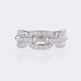 Fein-weißer Brillant Ring - Bild 1