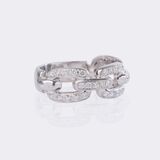 Fein-weißer Brillant Ring - Bild 2