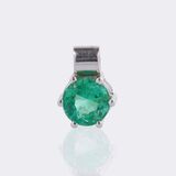 Small Emerald Pendant