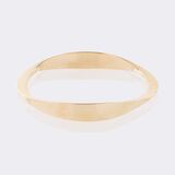 Modern gold bangle - image 2