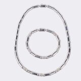 'Les Chaines Diamant' Necklace with bracelet - image 1