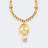 CC Chain With Faux Pearl - image 1