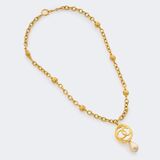 CC Chain With Faux Pearl - image 2