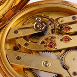Savonette Pocket Watch on Chain - image 7