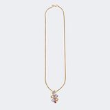 Ruby D​diamond Pendant on Chain - image 2