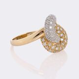 Bicolour Diamond Ring - image 2