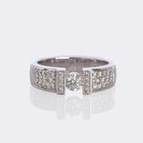 Solitaire Diamond Ring - image 1