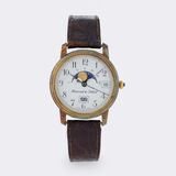 Men's Wristwatch with Moon Phase and Tilde - image 1