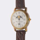 Men's Wristwatch with Moon Phase and Tilde - image 2