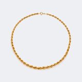 Cord Gold Necklace