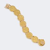 Bracelet with Gold Coins - image 6