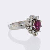 Rubin Diamond Ring - image 2