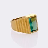 Tourmaline band ring - image 2