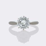 Solitaire Diamond Ring - image 1