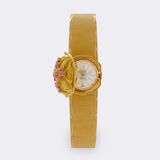 Floral Women's Jewelry Watch with matching Ring - image 4