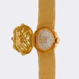 Floral Women's Jewelry Watch with matching Ring - image 5