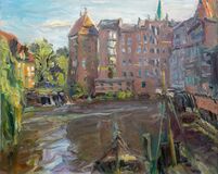 By the old Crane, Lüneburg - image 1