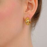Pair of Diamond Earrings 'Possession' - image 2