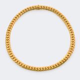 Classic gold necklace