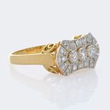 Art-déco Diamond Ring - image 2