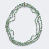 Fine Coloured Emerald Ruby Necklace 'Vert et Rouge' - image 1