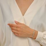 Art Nouveau Diamond Bracelet - image 2