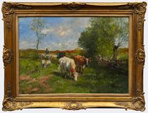 Cows in the meadow - image 2
