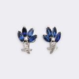Pair of Sapphire Diamond Earrings - image 1