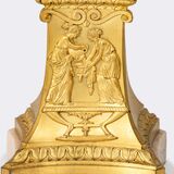 Pair of six-armed Louis-Philippe candelabra - image 2
