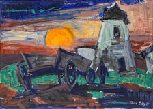 Sunset behind the Mill - image 1