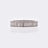 Rare White Diamond Memory Ring - image 1