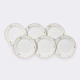 Set of 12 charger plates from the Swan Service - image 1