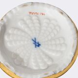 Set of 12 soup bowls with lids from the swan service - image 3
