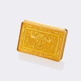 Viennese Gold Tabatère with Classicist Grotesques - image 4