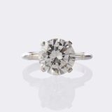 High Carat Solitaire Ring - image 1