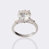 High Carat Solitaire Ring - image 3