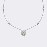 Diamant Anhänger an Kette - Bild 1