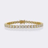 Exceptional, highcarat Tennis Bracelet - image 1