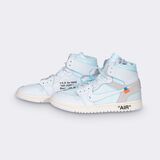 Pair of Nike Jordan 1 High x Virgil Abloh 'Alaska' Sneakers - image 2