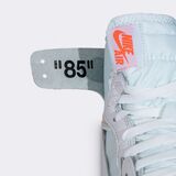 Pair of Nike Jordan 1 High x Virgil Abloh 'Alaska' Sneakers - image 10