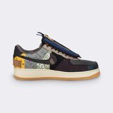 Pair of Nike x Travis Scott Air Force 1 'Cactus Jack' Sneakers - image 1