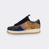 Pair of Nike x Travis Scott Air Force 1 'Cactus Jack' Sneakers - image 4