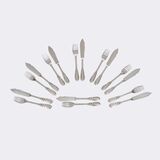 Extensive dining cutlery 'Karina' for 8 persons