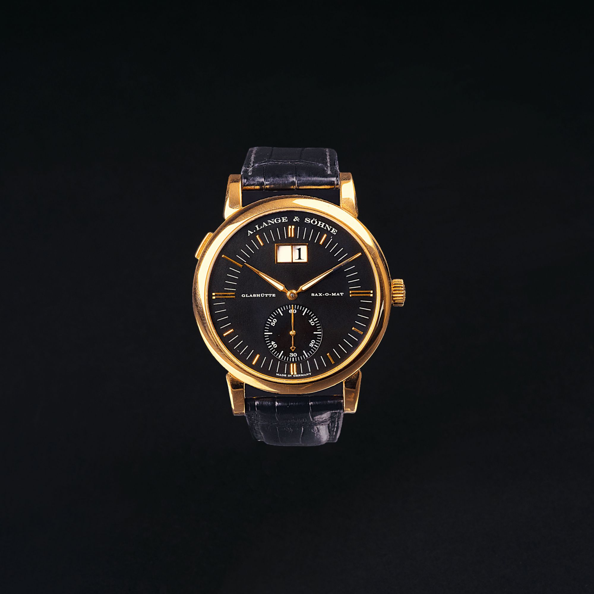 A Gentlemen's Wristwatch 'Grand Langematik'