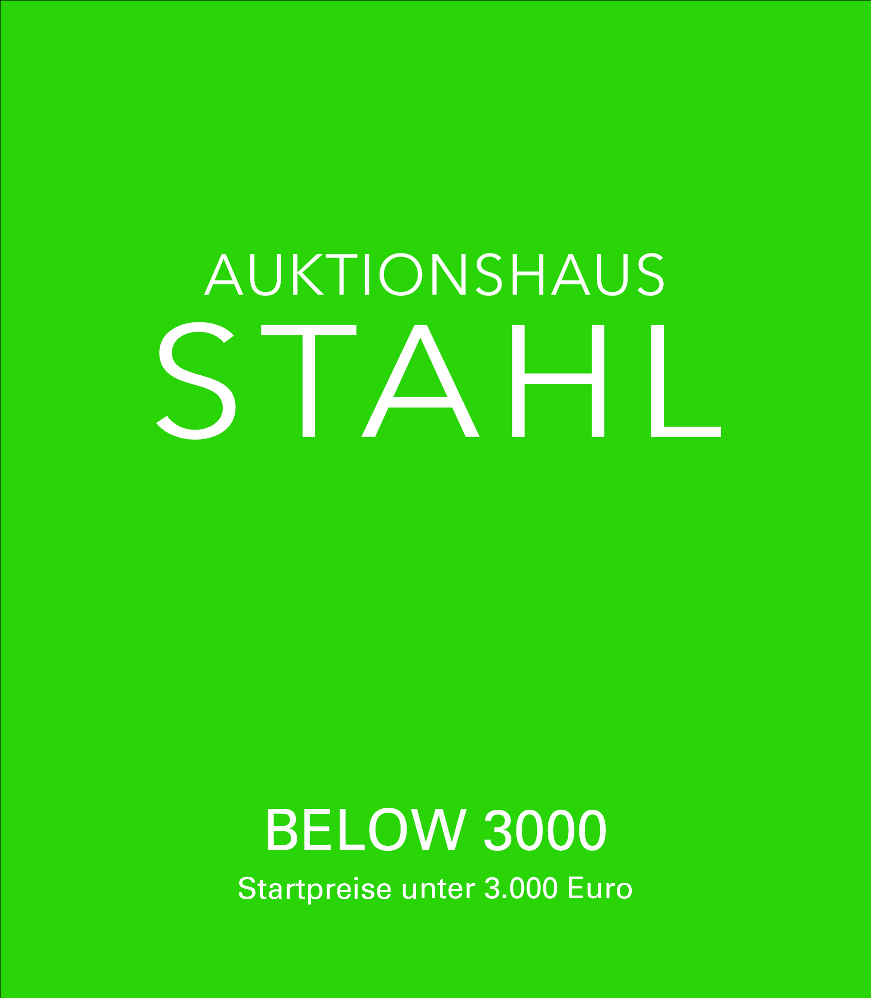 'Below 3000' - Startpreise unter 3.000 Euro